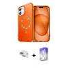 MARSİLYAN™- iPhone 11 Kılıf Kıvılcım Form Prime - Siyah Bilvis 5in1 3D Magic Cam Ekran Koruyucu + Pers Alüminyum Kamera Lens - GD