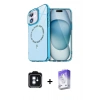 MARSİLYAN™- iPhone 11 Kılıf Kıvılcım Form Prime - Siyah Bilvis 5in1 3D Magic Cam Ekran Koruyucu + PVD Metal Kamera Lens - MI
