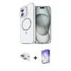 MARSİLYAN™- iPhone 11 Kılıf Kıvılcım Form Prime - Siyah Bilvis 5in1 3D Magic Cam Ekran Koruyucu + Pers Alüminyum Kamera Lens - YL