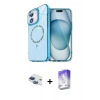 MARSİLYAN™- iPhone 11 Kılıf Kıvılcım Form Prime - Siyah Bilvis 5in1 3D Magic Cam Ekran Koruyucu + Pers Alüminyum Kamera Lens - LT