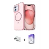 MARSİLYAN™- iPhone 11 Kılıf Kıvılcım Form Prime - Siyah Bilvis 5in1 3D Magic Cam Ekran Koruyucu + Pers Alüminyum Kamera Lens - YL