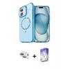 MARSİLYAN™- iPhone 11 Kılıf Kıvılcım Form Prime - Siyah Bilvis 5in1 3D Magic Cam Ekran Koruyucu + Pers Alüminyum Kamera Lens - YL