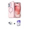 MARSİLYAN™- iPhone 11 Kılıf Kıvılcım Form Prime - Siyah Bilvis 5in1 3D Magic Cam Ekran Koruyucu + Pers Alüminyum Kamera Lens - LT