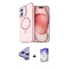 MARSİLYAN™- iPhone 11 Kılıf Kıvılcım Form Prime - Siyah Bilvis 5in1 3D Magic Cam Ekran Koruyucu + Raze Metal Kamera Lens - MR