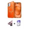 MARSİLYAN™- iPhone 11 Kılıf Kıvılcım Form Prime - Siyah Bilvis 5in1 3D Magic Cam Ekran Koruyucu + Raze Metal Kamera Lens - SH