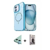 MARSİLYAN™- iPhone 11 Kılıf Kıvılcım Form Prime - Siyah Bilvis Hayalet Cam Ekran Koruyucu + Raze Metal Kamera Lens - MI