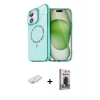 MARSİLYAN™- iPhone 11 Kılıf Kıvılcım Form Prime - Siyah Bilvis Hayalet Cam Ekran Koruyucu + Renkli Kamera Lens Koruma Cam - TU