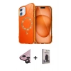 MARSİLYAN™- iPhone 11 Kılıf Kıvılcım Form Prime - Siyah Bilvis Hayalet Cam Ekran Koruyucu + Raze Metal Kamera Lens - SH