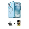 MARSİLYAN™- iPhone 11 Kılıf Kıvılcım Form Prime - Siyah Buffer Cam Ekran Koruyucu + Kamera Lens Koruma Cam - SF