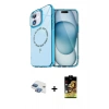 MARSİLYAN™- iPhone 11 Kılıf Kıvılcım Form Prime - Siyah Buffer Cam Ekran Koruyucu + Pers Alüminyum Kamera Lens - GI