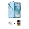MARSİLYAN™- iPhone 11 Kılıf Kıvılcım Form Prime - Siyah Buffer Cam Ekran Koruyucu + Pers Alüminyum Kamera Lens - YL