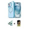 MARSİLYAN™- iPhone 11 Kılıf Kıvılcım Form Prime - Siyah Buffer Cam Ekran Koruyucu + Raze Metal Kamera Lens - MI
