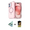 MARSİLYAN™- iPhone 11 Kılıf Kıvılcım Form Prime - Siyah Buffer Cam Ekran Koruyucu + Raze Metal Kamera Lens - MI
