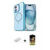 MARSİLYAN™- iPhone 11 Kılıf Kıvılcım Form Prime - Siyah Buffer Cam Ekran Koruyucu + Renkli Kamera Lens Koruma Cam - YL