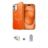 MARSİLYAN™- iPhone 11 Kılıf Kıvılcım Form Prime - Siyah Joko Magic 5D Cam + Gold Pers Alüminyum Kamera Lens