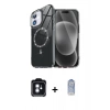 MARSİLYAN™- iPhone 11 Kılıf Kıvılcım Form Prime - Siyah Joko Magic 5D Cam + PVD Metal Kamera Lens - MI