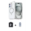 MARSİLYAN™- iPhone 11 Kılıf Kıvılcım Form Prime - Siyah Joko Magic 5D Cam + PVD Metal Kamera Lens - MI