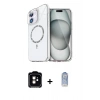 MARSİLYAN™- iPhone 11 Kılıf Kıvılcım Form Prime - Siyah Joko Magic 5D Cam + PVD Metal Kamera Lens - TU