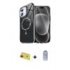 MARSİLYAN™- iPhone 11 Kılıf Kıvılcım Form Prime - Siyah Joko Magic 5D Cam + Rainbow Kamera Lens Koruma Cam - KI