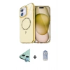 MARSİLYAN™- iPhone 11 Kılıf Kıvılcım Form Prime - Siyah Joko Magic 5D Cam + Raze Metal Kamera Lens - MI