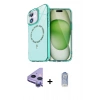 MARSİLYAN™- iPhone 11 Kılıf Kıvılcım Form Prime - Siyah Joko Magic 5D Cam + Raze Metal Kamera Lens - MR