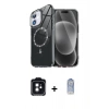 MARSİLYAN™- iPhone 11 Kılıf Kıvılcım Form Prime - Siyah Joko Magic 5D Cam + PVD Metal Kamera Lens - SH