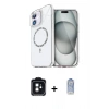 MARSİLYAN™- iPhone 11 Kılıf Kıvılcım Form Prime - Siyah Joko Magic 5D Cam + PVD Metal Kamera Lens - SH
