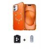 MARSİLYAN™- iPhone 11 Kılıf Kıvılcım Form Prime - Siyah Joko Magic 5D Cam + PVD Metal Kamera Lens - SH