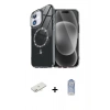 MARSİLYAN™- iPhone 11 Kılıf Kıvılcım Form Prime - Siyah Joko Magic 5D Cam + Yeşil Renkli Kamera Lens Koruma Cam