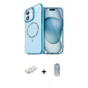 MARSİLYAN™- iPhone 11 Kılıf Kıvılcım Form Prime - Siyah Joko Magic 5D Cam + Yeşil Renkli Kamera Lens Koruma Cam