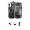 MARSİLYAN™- iPhone 11 Kılıf Kıvılcım Form Prime - Siyah Joko Magic 5D Hayalet Cam + Pers Alüminyum Kamera Lens - KI