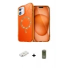 MARSİLYAN™- iPhone 11 Kılıf Kıvılcım Form Prime - Siyah Joko Magic 5D Hayalet Cam + Pembe Renkli Kamera Lens Koruma Cam