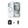 MARSİLYAN™- iPhone 11 Kılıf Kıvılcım Form Prime - Siyah Joko Magic 5D Hayalet Cam + PVD Metal Kamera Lens - SH