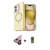 MARSİLYAN™- iPhone 11 Kılıf Kıvılcım Form Prime - Siyah Joko Magic 5D Hayalet Cam + Raze Metal Kamera Lens - SH