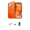 MARSİLYAN™- iPhone 11 Kılıf Kıvılcım Form Prime - Siyah Joko Magic 5D Hayalet Cam + Yeşil Renkli Kamera Lens Koruma Cam