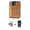 MARSİLYAN™- iPhone 11 Kılıf Kıvılcım Işık Serisi - Şeffaf 360 Full Body Arka Koruyucu + Raze Metal Kamera Lens - KI