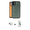 MARSİLYAN™- iPhone 11 Kılıf Kıvılcım Işık Serisi - Şeffaf Pasifik Cam Ekran Koruyucu + Pers Alüminyum Kamera Lens - GD