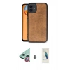 MARSİLYAN™- iPhone 11 Kılıf Kıvılcım Işık Serisi - Şeffaf Pasifik Cam Ekran Koruyucu + Raze Metal Kamera Lens - KI