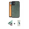MARSİLYAN™- iPhone 11 Kılıf Kıvılcım Işık Serisi - Şeffaf Pasifik Cam Ekran Koruyucu + Raze Metal Kamera Lens - KI
