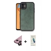 MARSİLYAN™- iPhone 11 Kılıf Kıvılcım Işık Serisi - Şeffaf Pasifik Cam Ekran Koruyucu + Raze Metal Kamera Lens - SH