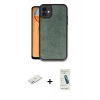 MARSİLYAN™- iPhone 11 Kılıf Kıvılcım Işık Serisi - Şeffaf Pasifik Cam Ekran Koruyucu + Renkli Kamera Lens Koruma Cam - PE