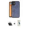 MARSİLYAN™- iPhone 11 Kılıf Kıvılcım Işık Serisi - Şeffaf Pasifik Cam Ekran Koruyucu + Kamera Lens Koruma Cam - SF