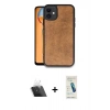 MARSİLYAN™- iPhone 11 Kılıf Kıvılcım Işık Serisi - Şeffaf Pasifik Cam Ekran Koruyucu + Kamera Lens Koruma Cam - SF