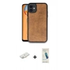 MARSİLYAN™- iPhone 11 Kılıf Kıvılcım Işık Serisi - Şeffaf Pasifik Cam Ekran Koruyucu + Renkli Kamera Lens Koruma Cam - YL