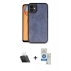 MARSİLYAN™- iPhone 11 Kılıf Kıvılcım Işık Serisi - Şeffaf Royal Nano Ekran Koruyucu + Kamera Lens Koruma Cam - SF