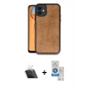 MARSİLYAN™- iPhone 11 Kılıf Kıvılcım Işık Serisi - Şeffaf Royal Nano Ekran Koruyucu + Kamera Lens Koruma Cam - SF