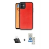 MARSİLYAN™- iPhone 11 Kılıf Kıvılcım Işık Serisi - Şeffaf Royal Nano Ekran Koruyucu + Kamera Lens Koruma Cam - SF
