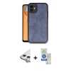 MARSİLYAN™- iPhone 11 Kılıf Kıvılcım Işık Serisi - Şeffaf Royal Nano Ekran Koruyucu + Raze Metal Kamera Lens - GS