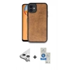 MARSİLYAN™- iPhone 11 Kılıf Kıvılcım Işık Serisi - Şeffaf Royal Nano Ekran Koruyucu + Raze Metal Kamera Lens - GS