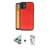MARSİLYAN™- iPhone 11 Kılıf Kıvılcım Işık Serisi - Şeffaf Uv Polymer Nano Ekran Koruyucu + Raze Metal Kamera Lens - KI